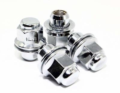 China 12 X 1.25mm Thread Size Alloy Wheel Nuts / Replacement Lug Nuts 13/16 Hex for sale