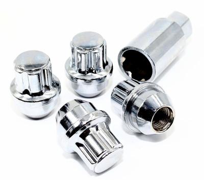 China Chrome die Wielnoten 60 Graadkegel Seat 12 X 1.5mm sluiten Draadgrootte 10,9 Rang Te koop