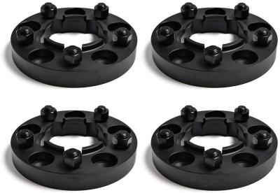 China Lightweight Hard Anodized ATV Wheel Spacers CB124 Adapters For Land Rover Defender Discovery 1 for sale