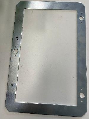 China Small Precision Metal Stamping Parts Aluminium Stainless Steel Stamping Mounting Frame for sale