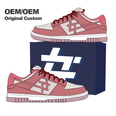 China Fashion Trend DC Shoes Zapatillas Dad Skateboarding Sneakers Sb Low High Cut Casual Leather Shoes OEM Custom Sneakers For Men 2022 for sale