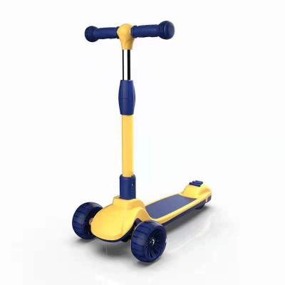 China Factory Wholesale Adjustable Child Size 3 PU Light Wheels Kids Kick Scooter For Kids 3-7 Years Old Boys And Girls for sale