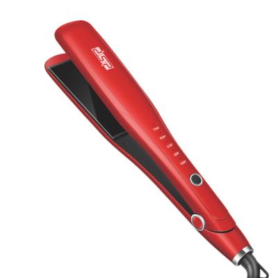 China Professional RV DSP Amazon Salon Styler Quick Dry Wet Ceramic Ionic Flat Iron Customized Steam Hair Straightener for sale