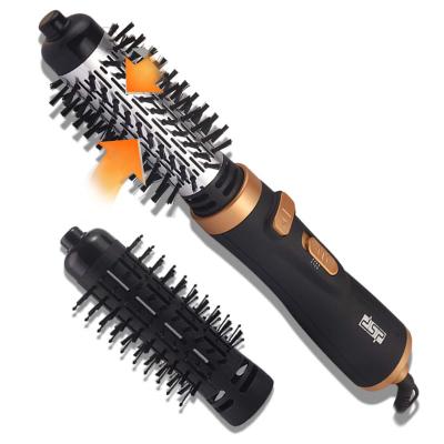 China Duct DSP Rotating Hot Air Hair Sweep Negative Ionic Steam Brush Head For Women Hot Hair Dryer Straightener Curler Airbrush for sale