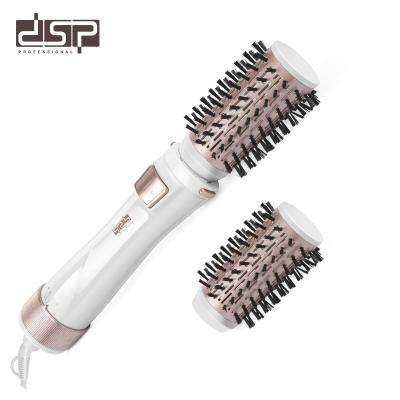 China DSP Nondisposable 2 in 1 Rotating Hot Air Household Hair Dryer Professional Multifunctional Brush Set for sale