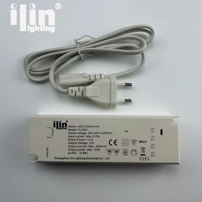 China 30 W DC 12 V LED light with constant voltage drive power supply LED driver 150*48*28mm for sale