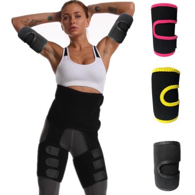 China Breathable Neoprene Women Loss Weight Shaper Slimming Arm Belts Tapering Shapewear Full Set Wrap Bands for sale