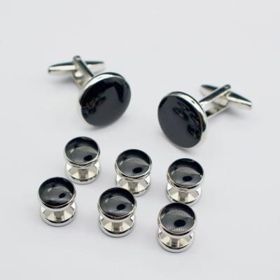 China Copper material Business tuxedo cufflinks Sleeve nails Tuxedo clothing small nail accessories production of copper jewelry for sale