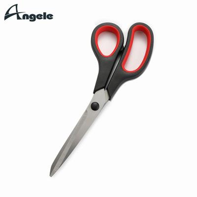 China Household Multi Tailor's Tools Wholesale Classic Universal Easy Handle Soft Handle Office Home Kitchen Scissors High Quality for sale