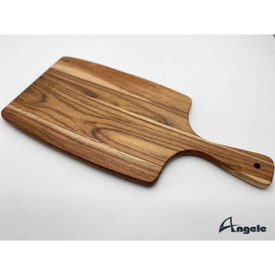 China New Acacia Natural Wood Cutting Board Sustainable Organic Multi Cutting Plates Set with Set of 4 Cutting Board Mats for sale