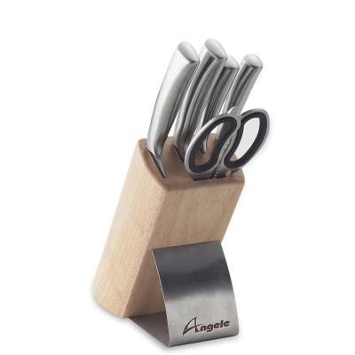 China Large Knife Acacia Wooden Chef Organizer Block Holder Rack Magnets Strip Kitchen Viable Storage Cutlery for sale