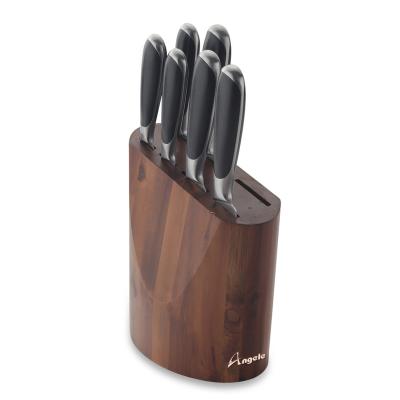 China Viable Universal Wooden Knife Block In Acacia Wooden Knife Stand Knife Holder for sale