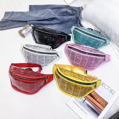 China Custom Water Proof Fashion Design Women Girls Letter Chest Pussy Pack for sale