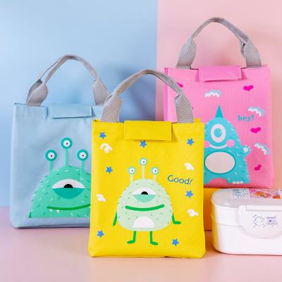 China New printed cartoon large size waterproof thermal insulation lunch box portable bag for sale