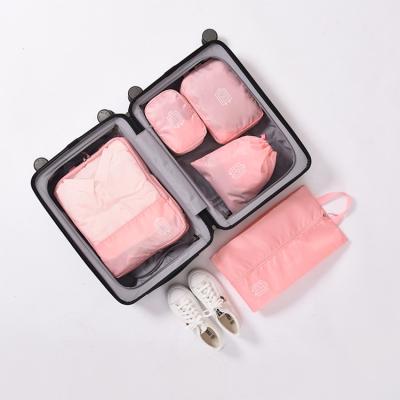 China Fast Delivery Travel Business Travel 5 In 1 Cubes Organizer Waterproof Tote Bags. for sale