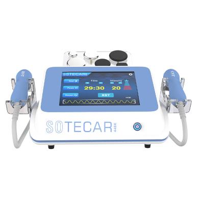 China Reduce Pain Therapy Machine INDIBA Latest 448khz RET CET Tecar High Frequency Diathermy RF Pain Treatment Machine for sale