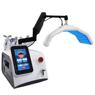 China Pigment Removal 6 in 1 New Trend 7 Colors PDT LED Phototherapy Skin Whitening Spray Gun Skin Scrubber RF Photon PDT LED Phototherapy Machine for sale