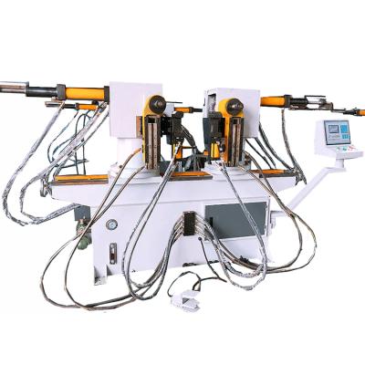 China The machinery repairs workshop guaranteed top quality double head pipe bending machine, pipe bending machine for sale