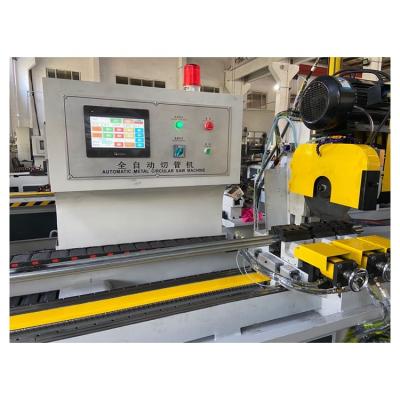 China Machinery repair shops screw cutting machine steel round pipe cutting machine rotary pipe cutting machinefor pipes for sale