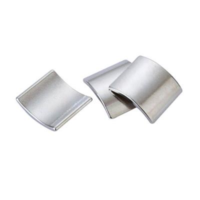 China NdFeB Industrial Magnetic Arc Curve Armature Magnet Permanent Irregular Arc Magnet for sale