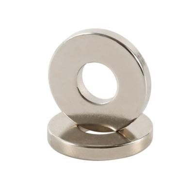 China Industrial Sales Customizable Permanent Ndfeb Ring Neodymium Magnet Speaker Magnetic Magnet Factory for sale