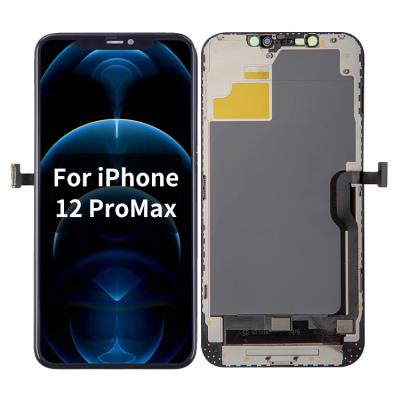 China OLED LCD Display lcd mobile cell phone screen for iphone wholesale Price mobile cell phone display LCD screen for iphone 12 pro max for sale