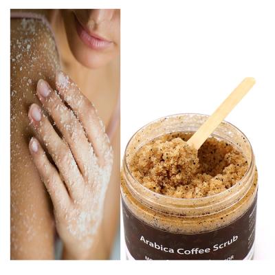 China Exfoliator Arabica Coffee Body Polish Scrub to Exfoliate Moisturize Reveal Healthier Clear Skin Remove Dead Skin Cells for sale