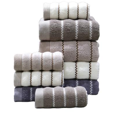 China 2021 Factory OEM Facebook Printing Custom Hot Sale Child Safe Eco-friendly Soft Cotton Hotel Towels For Home Hotels à venda