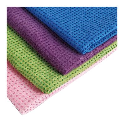 China Microfiber Yoga Mat Towel logo printed customized high quality safe for kids non slip yoga towel à venda