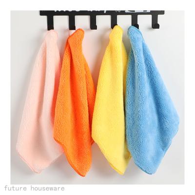 China Super Warm Child Safe Microfiber Microfiber Microfiber Towel For Car Cleaning Te koop