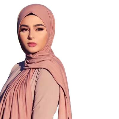 中国 Muslim Scarf Friendly Stylish Modern Muslim Mercerized Cotton Tank Top Modal Hijab Hijab Skin Scarf Shawl 2021 Adult Woman 販売のため