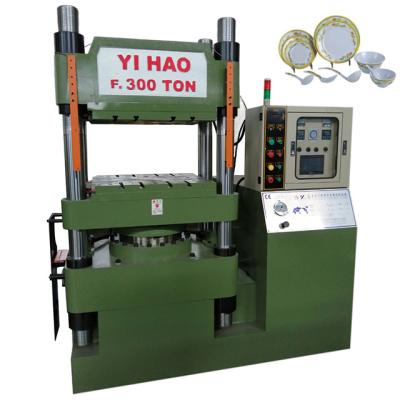 China YIHAO factory 300 ton automatic melamine dinner set making machine hydraulic press machine for sale