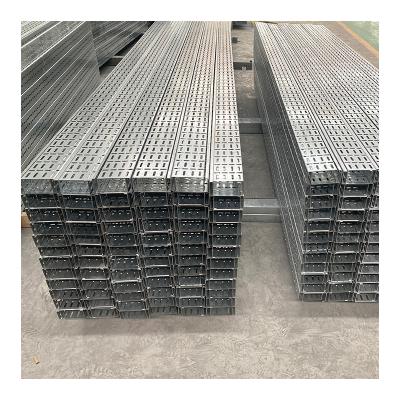 China China Hot Sale Easy Installation Low Price Galvanized Perforated Cable Tray Electrical Cable Trays for sale