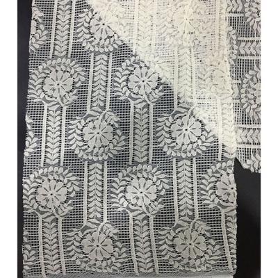 China Sustainable Nylon And Cotton Knit Swiss Lace Fabric Fabric By The Yard For Sale Switzerland for sale