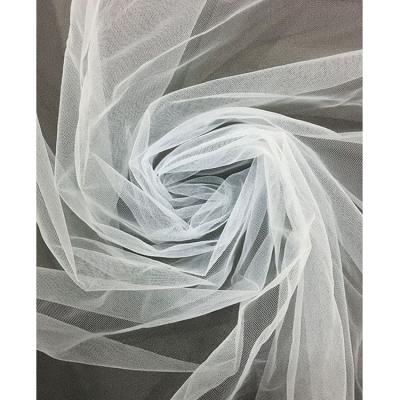 China Sustainable Top Quality Nylon Net Mesh African Tulle Lace Swiss Voile Fabric Wedding Sewing for sale