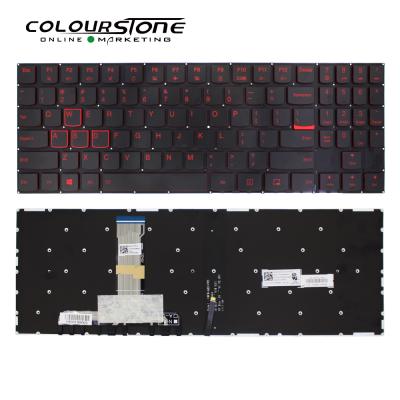 China Laptop Wireless Keyboard For Y520 Y520-15IKB Y520-15IKBA Y520-15IKBM Keyboard Red Backlit USA Notebook for sale