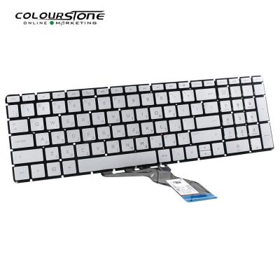 China Standard Hot Selling Laptop Keyboard For HP Pavilion 15-BS 15Q-BD 17G-BR 15-CC 15-BS Series Backlight Silver Color Heberw Layout for sale