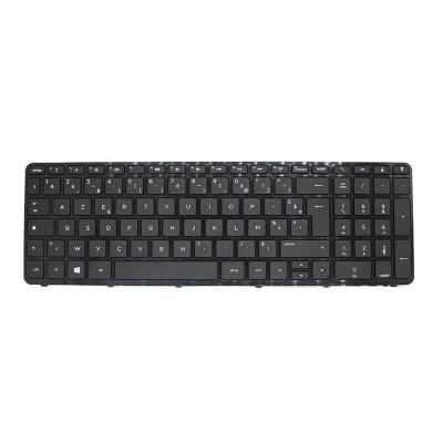 China Capacitive Replace French Laptop Keyboard 15-E 15-N 15-G 15-R 15-F Series Laptop Internal Keyboard Layout Black Without Backlit for sale