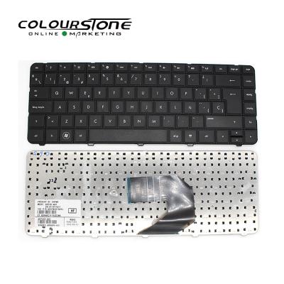 China New Wireless Laptop Spanish Keyboard For CQ43 G4-1000 G6-1000 CQ57 CQ58 Black Keyboard With Frame for sale