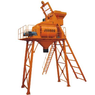 China Construction Industry Minrui Group Plant JS1500 1.5M3 Concrete Mixer For Sale for sale