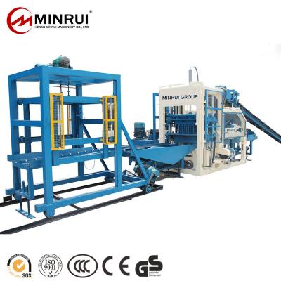 China Construction worksÂ   Minrui Group 4-15 Brick Making Machinery Production Line for sale