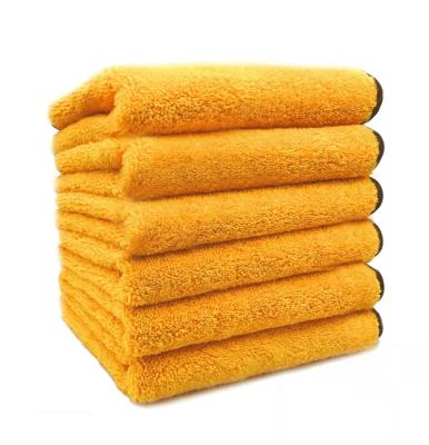 China High Absorbent 400GSM High Quality Thicken Microfiber Car Cleaning Cloth Absorbent Wash Station Towel for sale