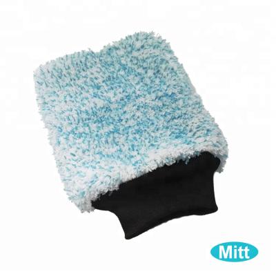 China Super Absorbent High Quality Car Wash Gloves Microfiber Cleaning Glove for sale