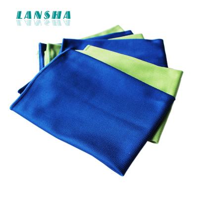 China Sustainable Microfiber Glass Cleaning Cloths - Fiber Free - Net Free | Quickly and easily clean Windows and mirrors without Chemica for sale