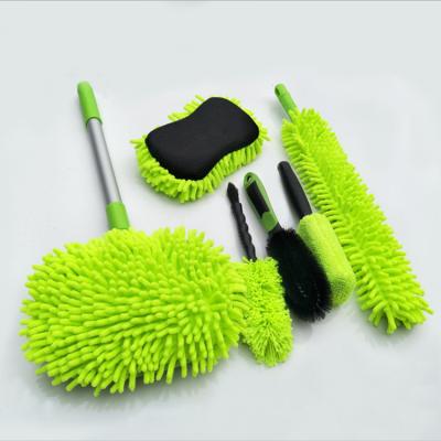 China Car Wash Cleaning Tools & Equipment Car Cleaning Brush Wholesale STANDARD Microfiber DFSET001 NC 2000pcs; JIA Green DF for sale