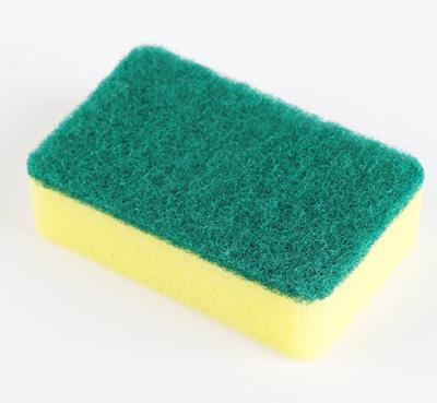 China Durable Magic Sponge Durable Wavy Kitchen Dish Cleaning Sponge for sale