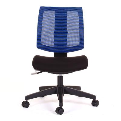 China New Computer Chair Lumbar Support Mesh Staff Office Mid Back Rotation Chair for sale