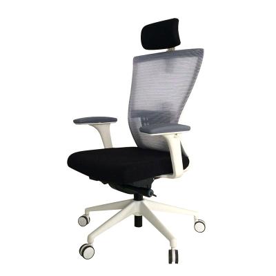 China Custom Logo High Back Manager Folding Rotation Mesh Chair Executive Ergonomic Desk for sale