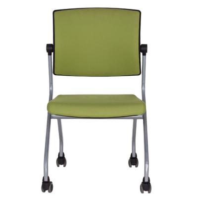 China Wholesale Cheap Price Office Folding Meeting Chair Training Rotation Folding Chairs Without Armrest for sale