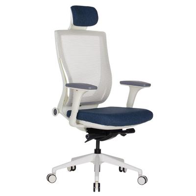 China Sanjoo Ergonomic Office Furniture Swivel Desk Rotating Mesh Chairs Office Chairs Company Chair for sale